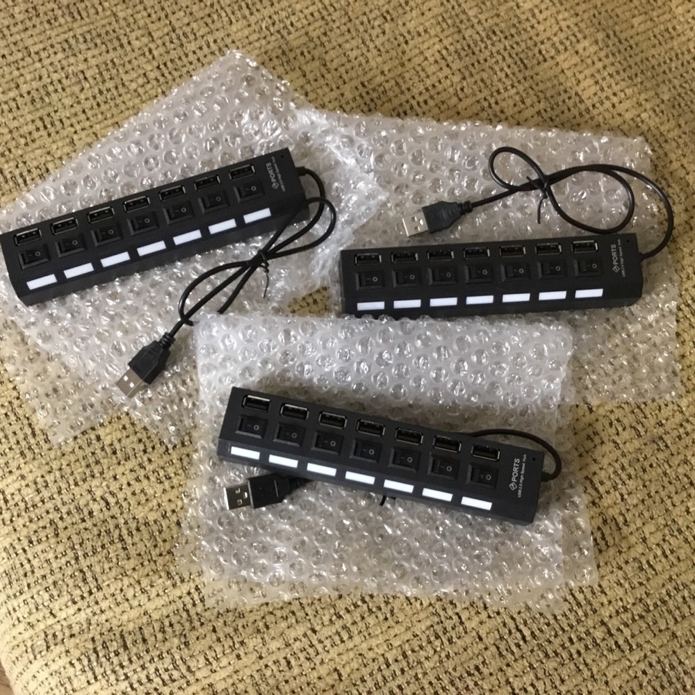 USB HUB 7 PORTS HIGH SPEED 2.0